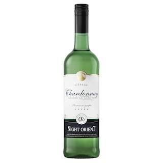 Night Orient | alcoholvrije wijn | Chardonnay | Wit 75 cl