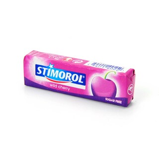 Stimorol | Chewing gum | Gum | Wild Cherry | 10 Pcs 
