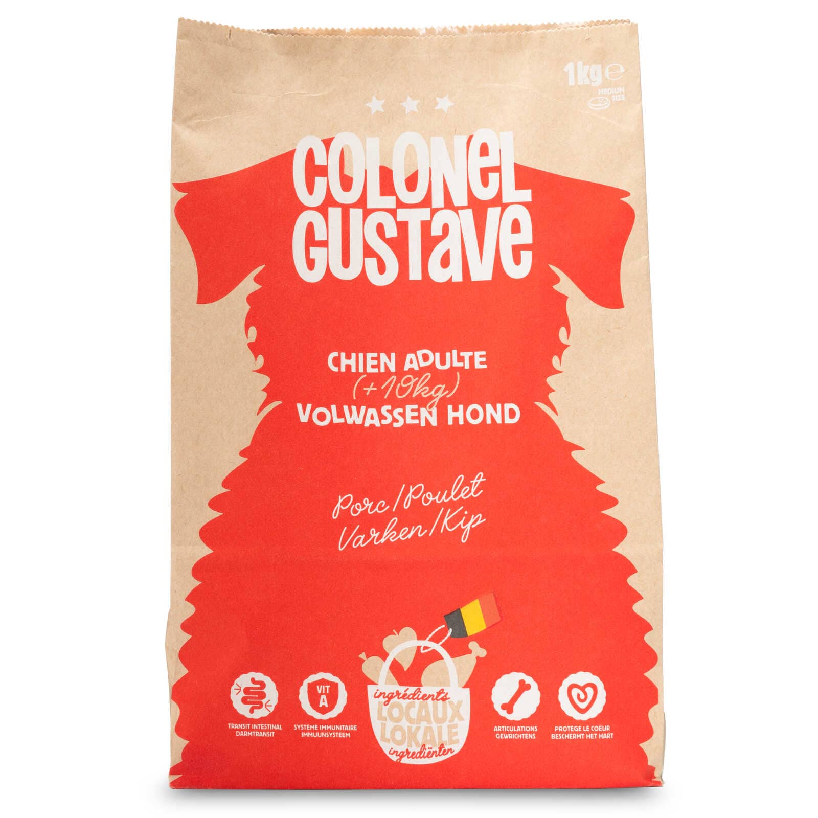 Colonel Gustave Hondenvoeding | Brokjes | Adult | Vlees