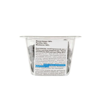 Delhaize | Blauwe bessen | Schaal 