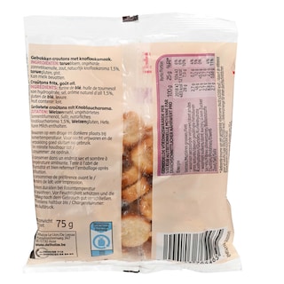 Delhaize | Croutons | Ail | Rond 