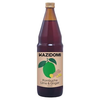 Kazidomi | Kombucha | Limoen gember | Bio 75 cl