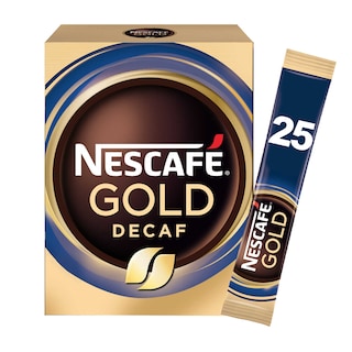 Nescafé | Gold | Café Soluble | décaféiné | 25 sticks 