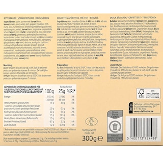 Delhaize | Bitterbal | Apero | Oven 