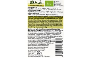 Delhaize | Bio | Germes de poireaux | bio 