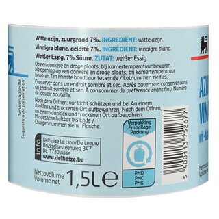 Delhaize | Vinaigre | Nature 1,5 l