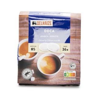 Delhaize | Café | Décaféiné 05 | Pads 250 gr