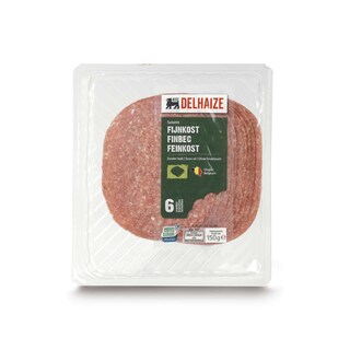 Delhaize | Salami | Fijnkost | Zonder look 
