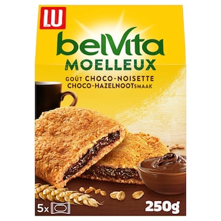 LU | Belvita | Ontbijtkoeken | Chocolade | Hazelnoot 