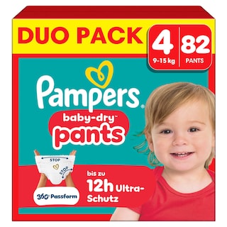 Pampers | Baby Dry Pants | Luierbroekjes | Duo Pack | Maat 4 