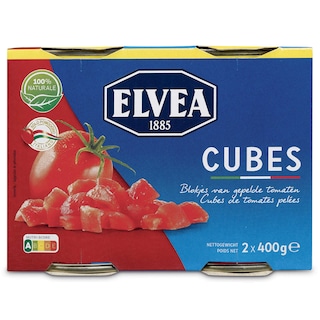Elvea | Tomates | Pelées | Cubes 