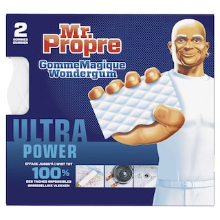 Mr Propre | Eponges | Gomme magique | Extra Power 