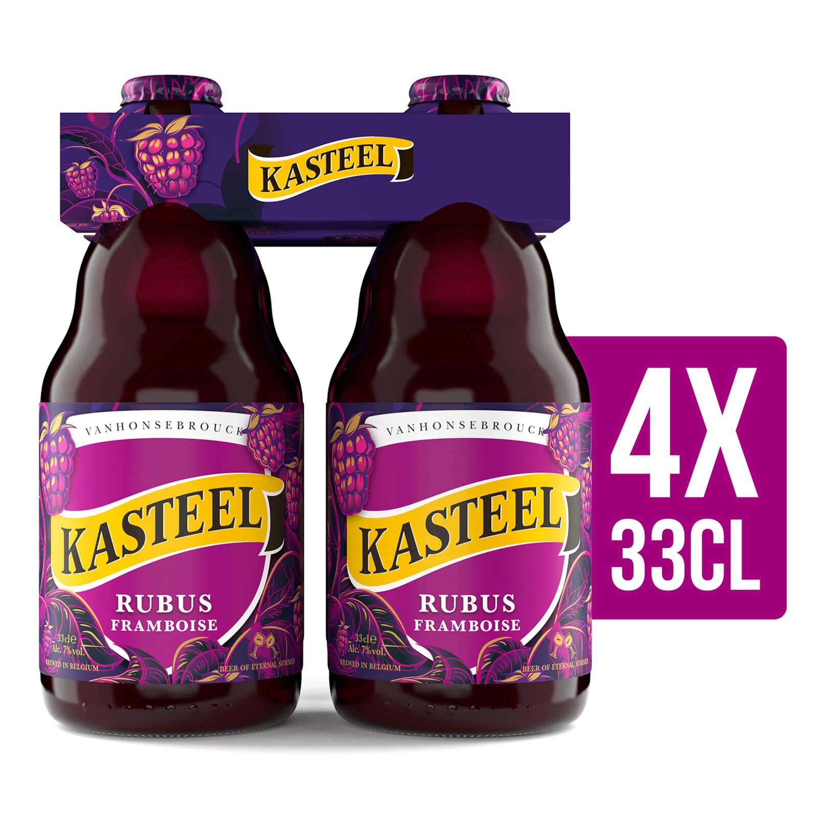 Kasteel Sterk fruitbier | 7% ALC. | Rubus framboise | Fles