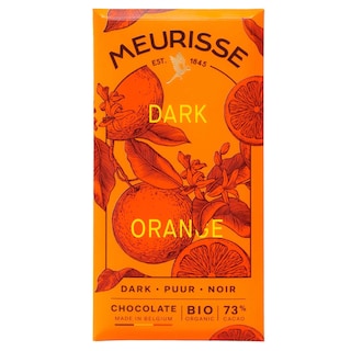 Meurisse | Pure Chocolade | Sinaasappel | Fairtrade | Bio 