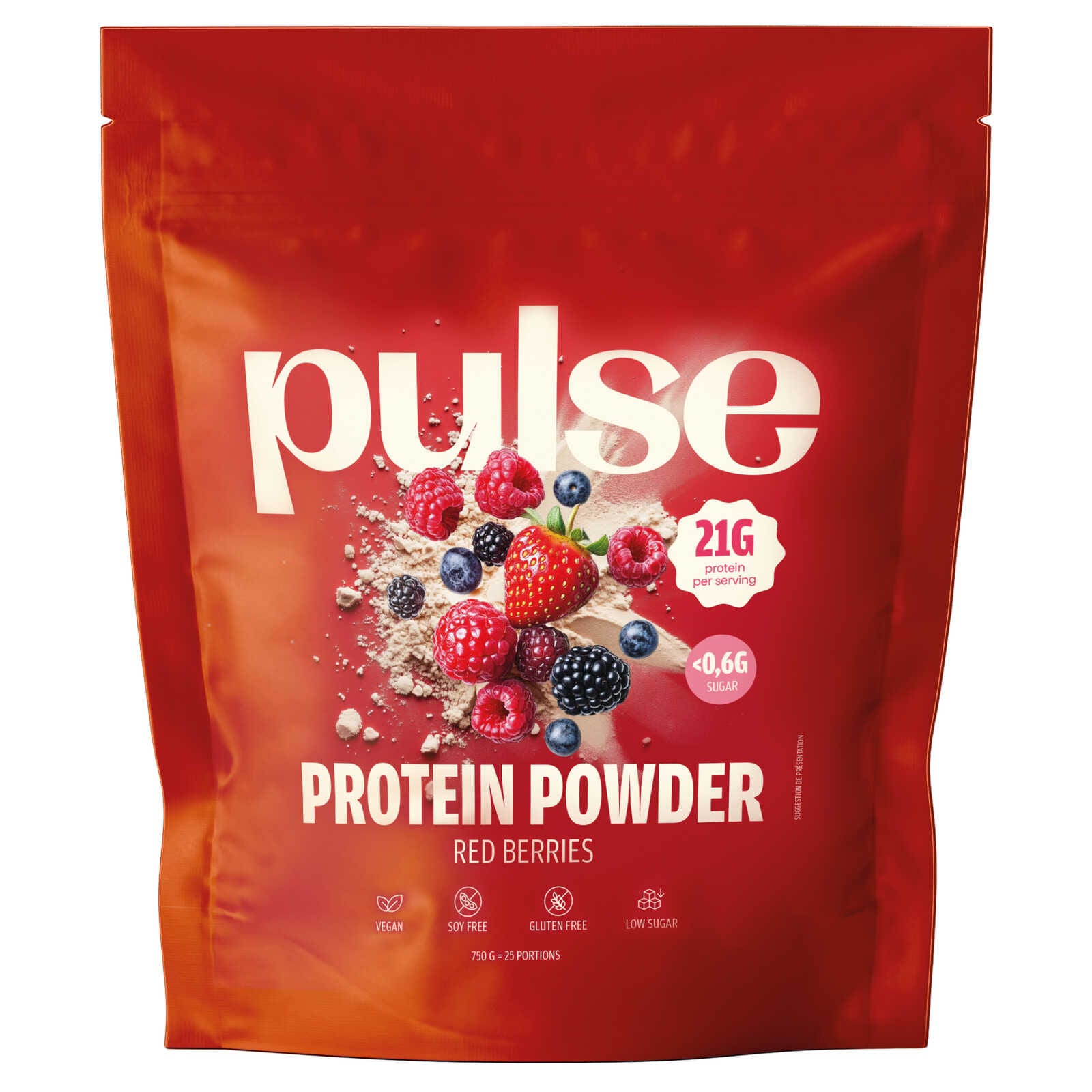 Pulse Proteinepoeder | Rood Fruit