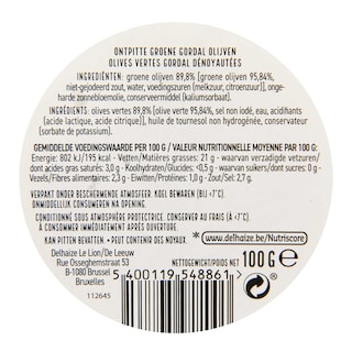 Delhaize | Olives gordal 