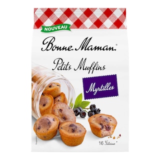 Bonne Maman | Muffins | Mini | Bosbessen 