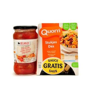 Quorn | Stukjes+zoet zure saus 
