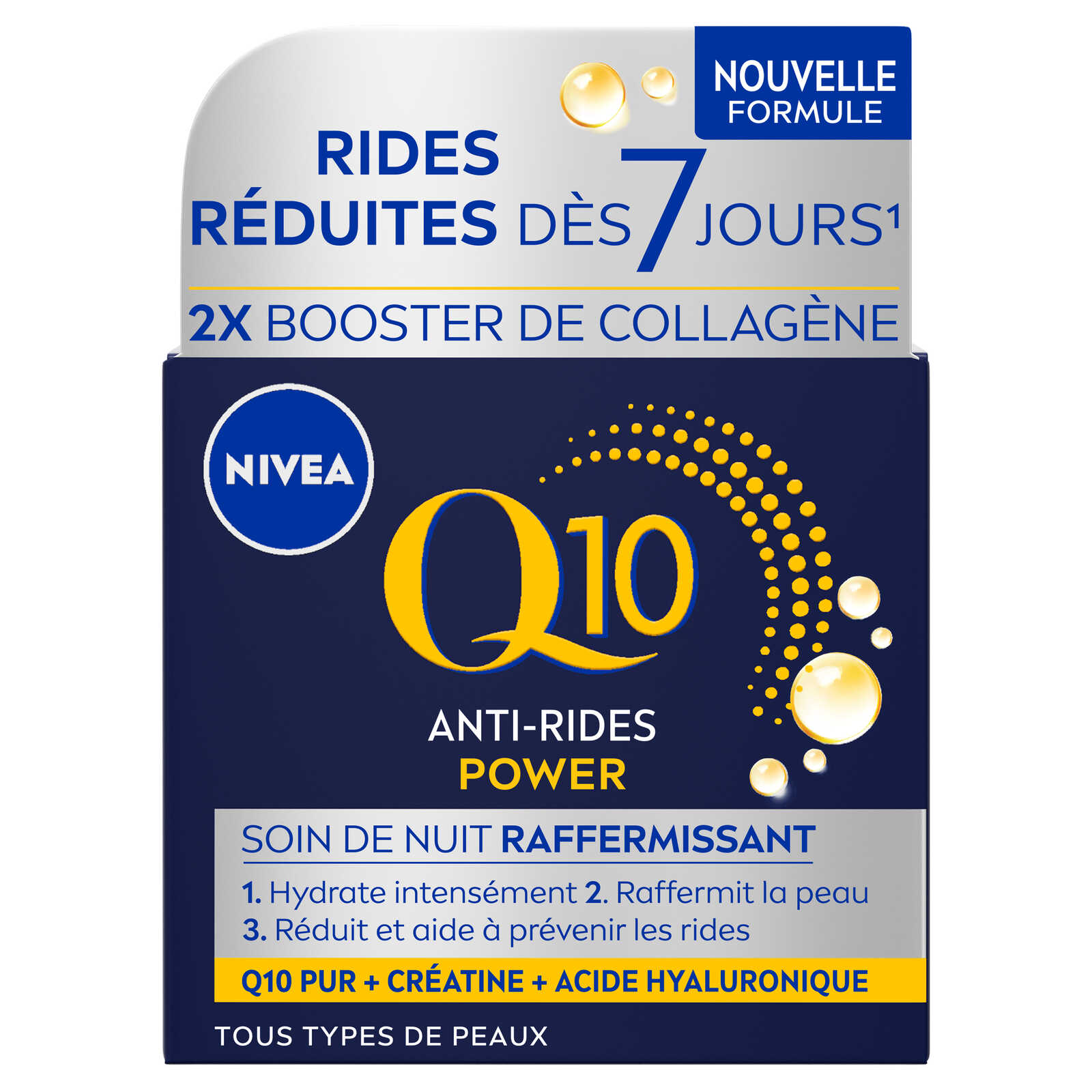 Nivea 50ml | Niv nachtcr | Q10 | Anti