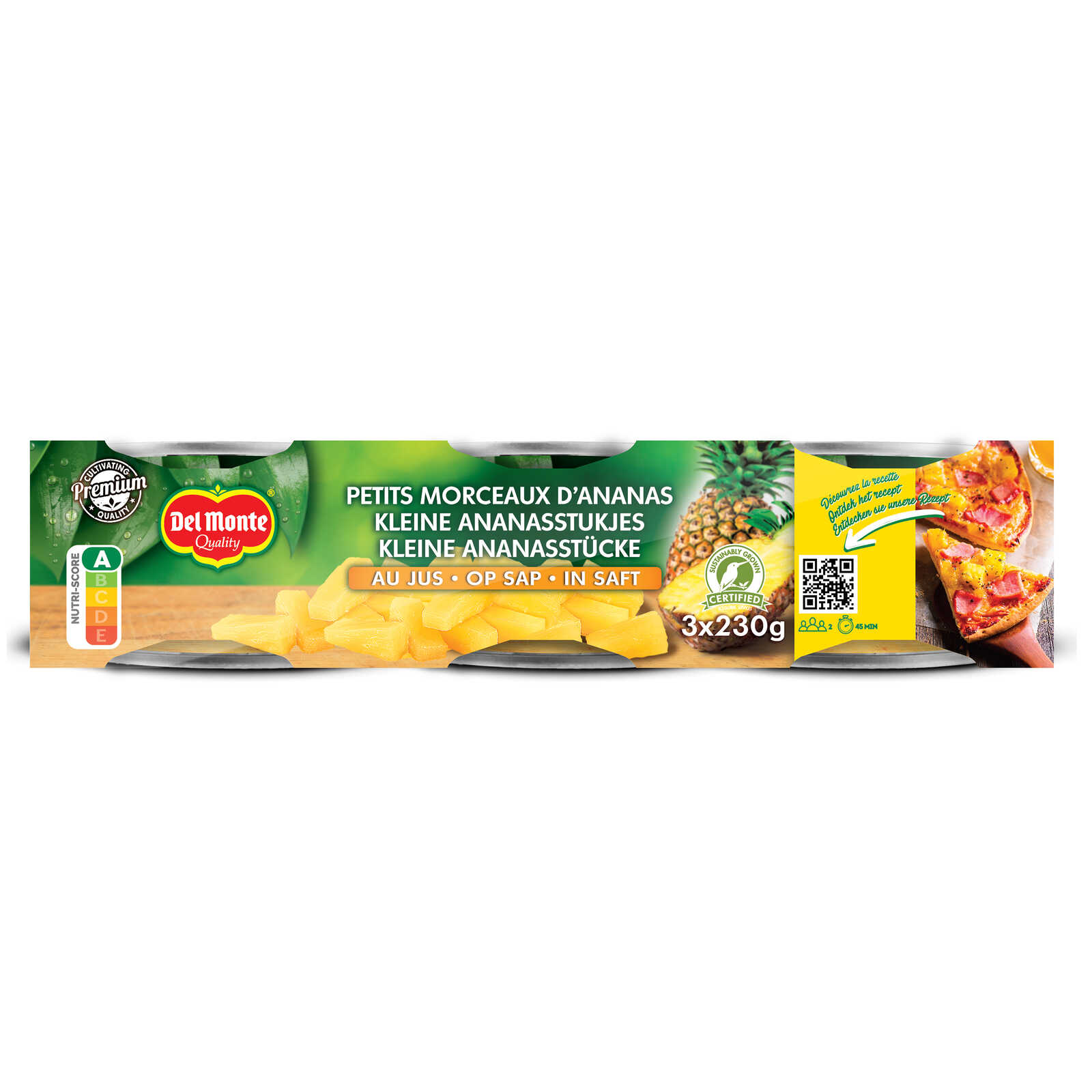 Del Monte Ananas | Stukjes | Op sap