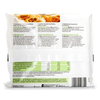 Delhaize | Pâte feuilleté | Carrés 300 gr