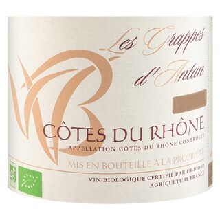 Les Grappes D'Antan | Côtes du Rhône | Bio | 2023 