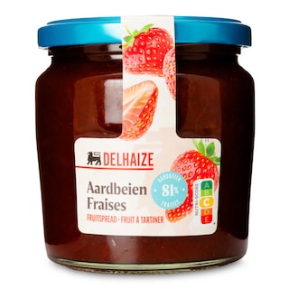 Delhaize | Confituur | Aardbeien | 81% 