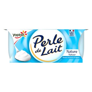 Yoplait | Perle de Lait | Zuivelspecialiteit | Natuur 4 x 125 gr