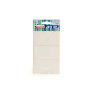 Delhaize | Etiketten | Wit | 73 mm x 40 mm 18 st