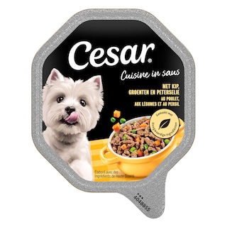Cesar | Hondenvoeding | Saus | Gevogelte | Groenten 150 gr
