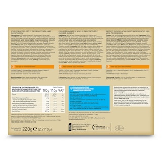 Delhaize | Coquilles | Saint-Jacques 2 x 110 gr