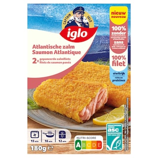 Iglo | Zalmfilet | Gepaneerd | Atlantisch 
