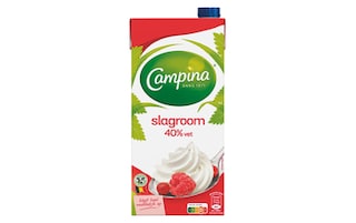 Campina | Crème | Entière| Fouettable | 40% M.G. 