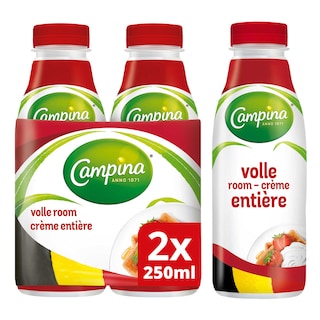 Campina | Room | Vol | Opklopbaar | 33% V.G. 2 x 25 cl