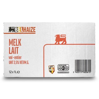 Delhaize | Melk | Volle 12 x 1 l
