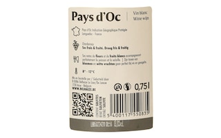 Delhaize | Pays d'Oc | Chardonnay 75 cl