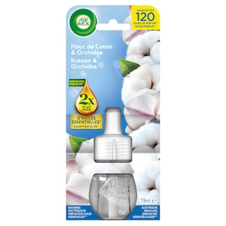 Air Wick | Navulling | Elektrische diffuser | Katoen & Orchidee 