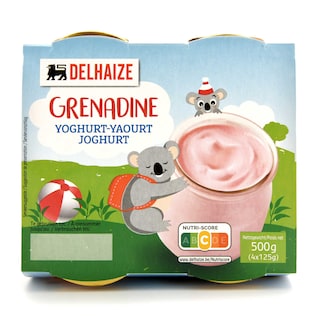 Delhaize | Yaourt | Grenadine 