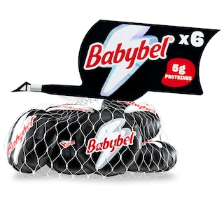 Babybel | Fromage Snacking | Protéine | 6 Portions 120 gr
