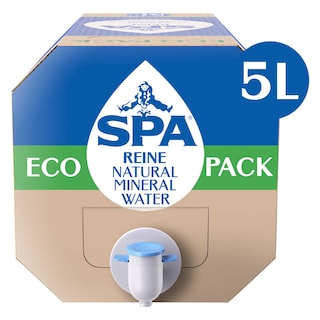 Spa | Reine | Eau minérale | Non pétillante | ECOPACK 5 l