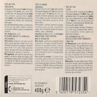 Delhaize | Puree | Parmezaan 