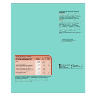 Delhaize | Soep | Tomaat | Basilicum | Mozzarella 750 gr