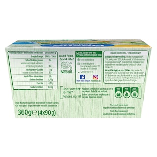 Nestlé | Yogolino | Dessert Végétal | Mangue Kiwi | 6M | Bio 