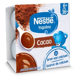 Nestlé | Yogolino | Melkdessert | Cacao | Baby | 6 maanden 