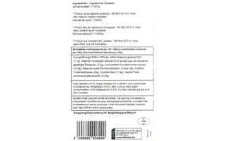 Delhaize | Spiringue | Porc | Bio +/- 360 gr