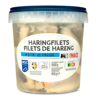 Delhaize | Haringfilets | Azijn 