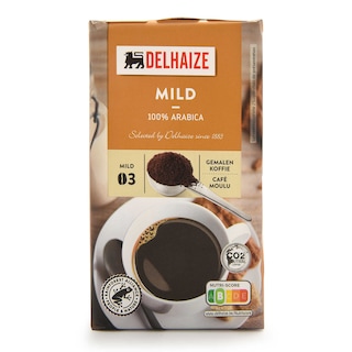 Delhaize | Koffie | Mild 03 | Gemalen 