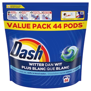 Dash | 3in1 | Pods | Regular | Maxi Pack 44 pc