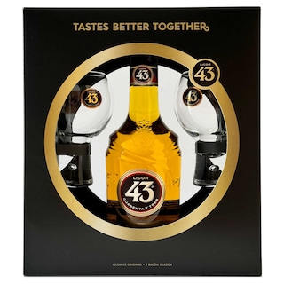 Licor 43 | Giftpack | 2 Verres 70 cl