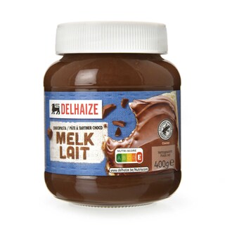 Delhaize | Smeerpasta | Melk Chocolade 400 gr